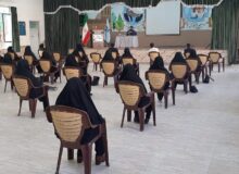 برگزاري جلسه با موضوع  تبيين الگوي رفتاري معلم ويژه معلمان مركز اموزشي و فرهنگي سما يزد