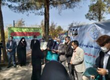 تقدیر از دبستان دخترانه سما واحد مهریز در کسب رتبه برتر کشوری انجمن اولیاء و مربیان با حضور مدیر کل انجمن اولیا و مربیان وزارت آموزش و پرورش