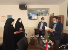 تقدیر دبیر شورای نظارت و هماهنگی سما استان یزد از کادر دبیرستان دخترانه سما یزد به جهت کسب رتبه دوم کشوری در ارزیابی مدارس سما کشور