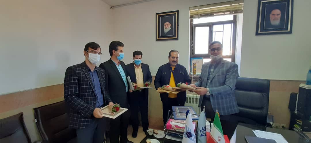 تقدیر دبیر شورای نظارت و هماهنگی سما استان یزد از همکاران امور مالی بمناسبت روز حسابدار