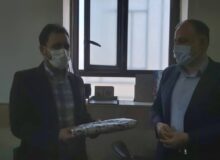 تقدير از خدمات و عملكرد شايسته مدير حراست سما يزد
