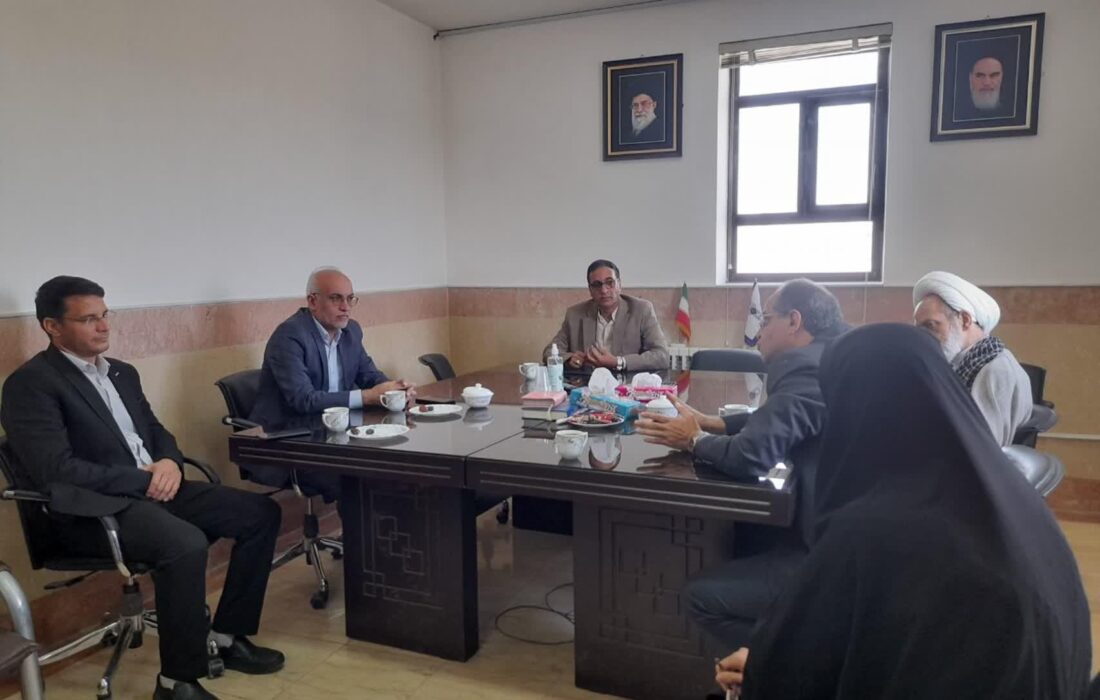برگزاری نشست مشترک هیات رئیسه دانشگاه آزاد اسلامی یزد و دبیر شورای نظارت سما
