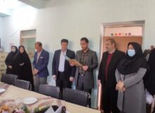 برگزاری مراسم تودیع و معارفه مدیر دبستان پسرانه سما شهرستان اردکان