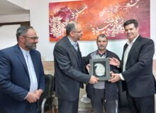 تقدیر و تشکر از زحمات پدر مدرسه
