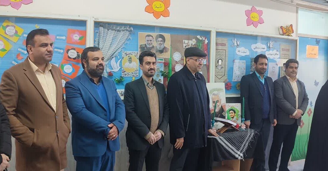 بازدید معاون امور مدارس دانشگاه آزاد اسلامی یزد از مجتمع آموزشی فرهنگی سما مهریز