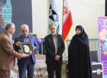 نشان ویژه مدارس سما به خانواده شهید دانشجوی یزدی اهدا شد